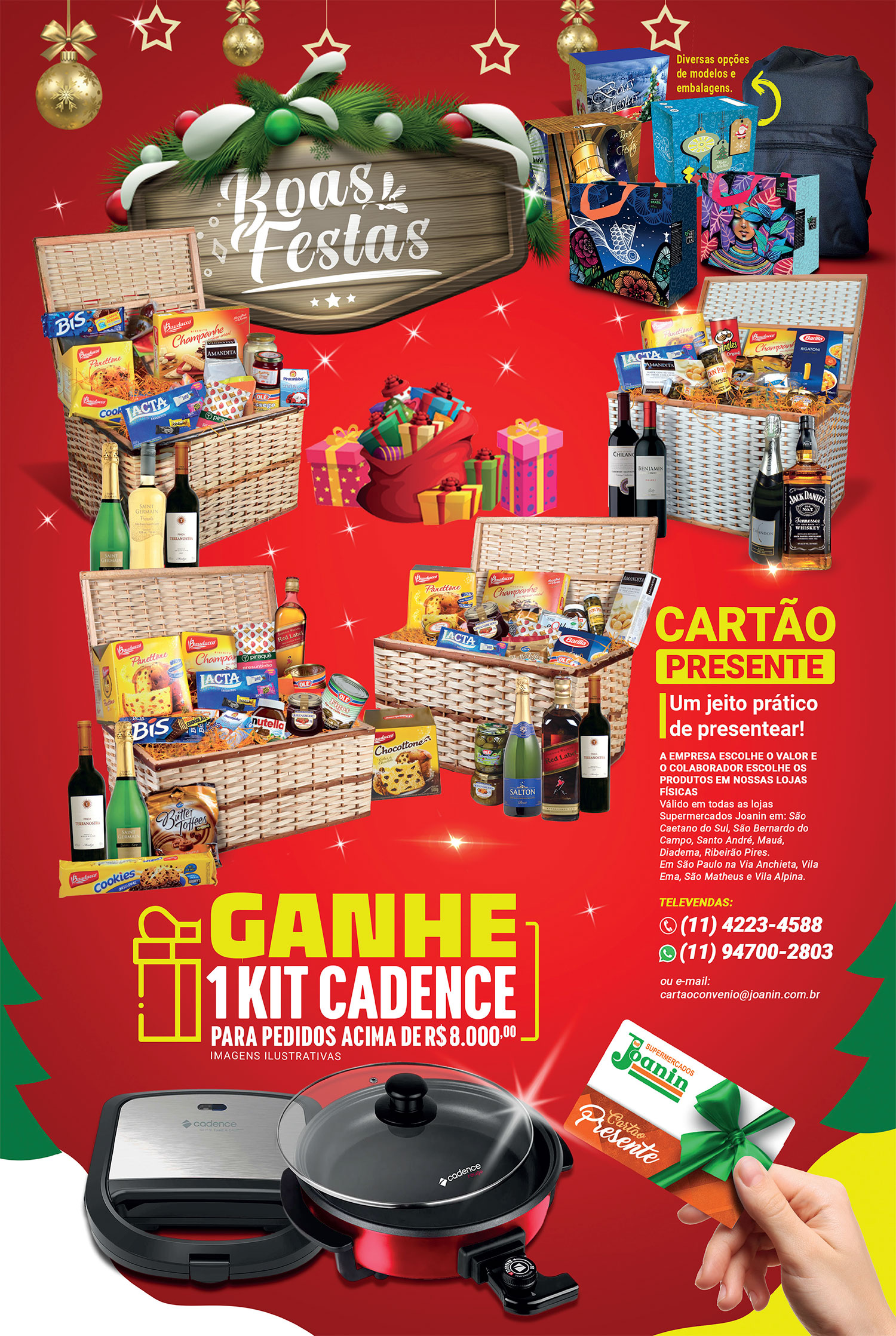 Supermercados Joanin: Cestas de Natal
